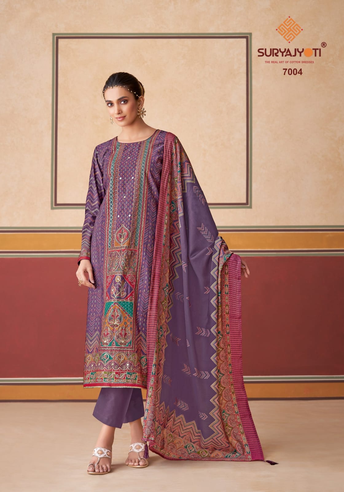 Suryajyoti Payal Vol 7 Modal Printed With Foil Dress Material Collection